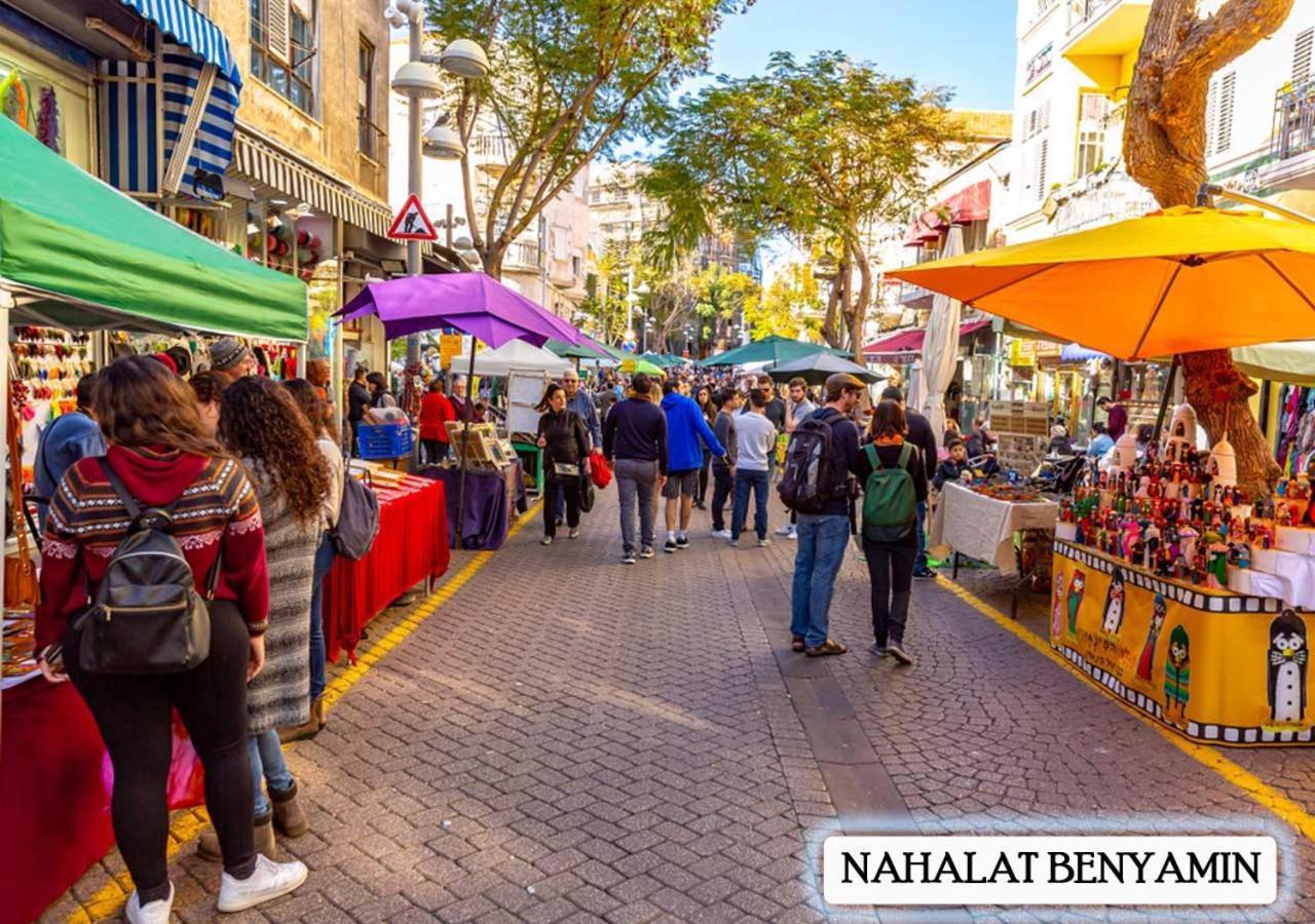 Tel-Aviv Center, Near The Beach, Terrace, 2 People Exteriér fotografie